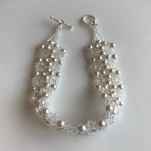 Hand beaded bracelet!